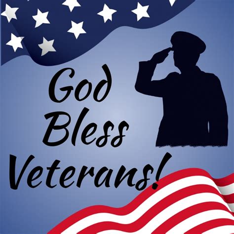 Copy Of God Bless Veterans Postermywall