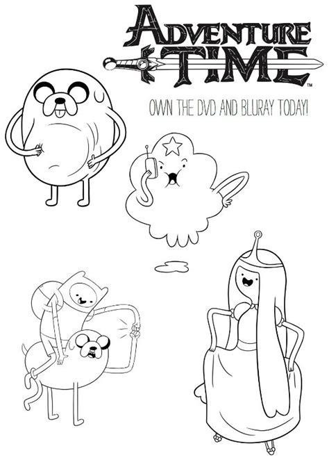 Adventure Time Printable Coloring Pages Printable World Holiday