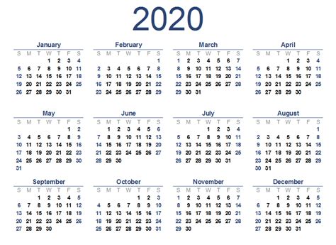 Sometimes it is handy to have a calendar for your current month on your cubical wall. Free 2020 Printable Calendar - Create Editable Yearly ...