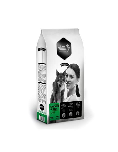 Ração Amity Premium Para Gatos Chiken And Rice Tamanho Da Embalagem 15kg
