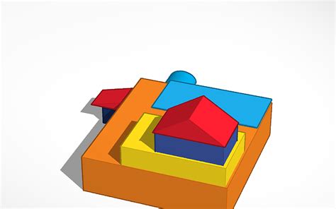 • 2 modos de vista 3d (modo de edición y visita virtual) 3D design My Dream House | Tinkercad