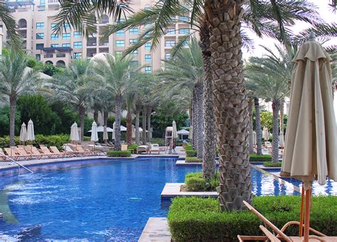 Fairmont The Palm Hotel Dubai Review Pool Area Saskias Blog