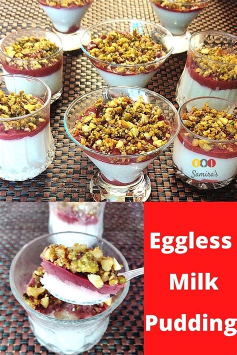 Eggless Milk Pudding Without Condensed Milk Recipe Quick Puddings