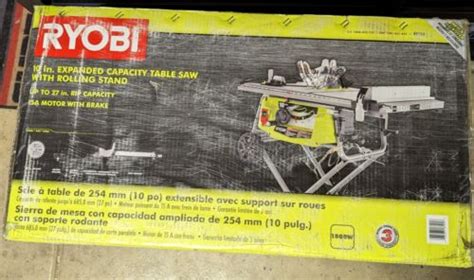 Ryobi Rts23 10 Inch Expanded Capacity Table Saw With Rolling Stand