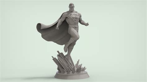 Superman Alex Ross 3d Model 3d Printable Cgtrader