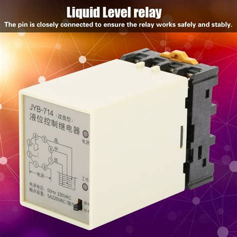 Doact Liquid Level Control Relay Jyb 714 Water Level Control Relay