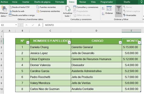 Cómo crear insertar y administrar una tabla en Excel Excel Paso A Paso Excel Intermedio