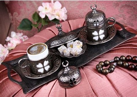 Valentine S Day Authentic Ottoman Coffee Espresso Set Turkish