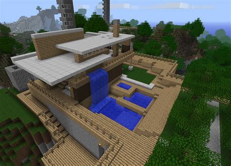 25 best ideas about modern minecraft houses on. Cool House Designs Minecraft Survival Home Deco Plans ...