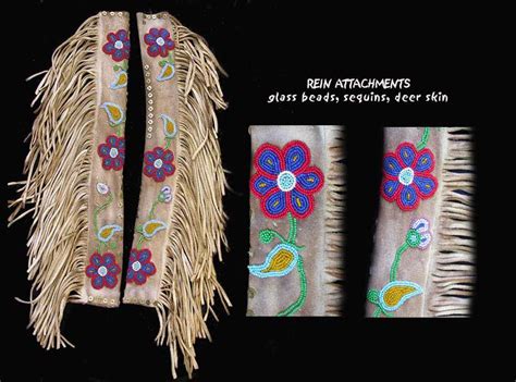 Nez Perce Horse Martingale Horse Regalia Native American Beadwork