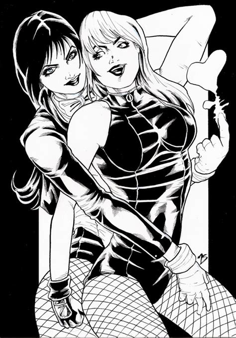 Black Canary And Zatanna Erotic Art Justice League