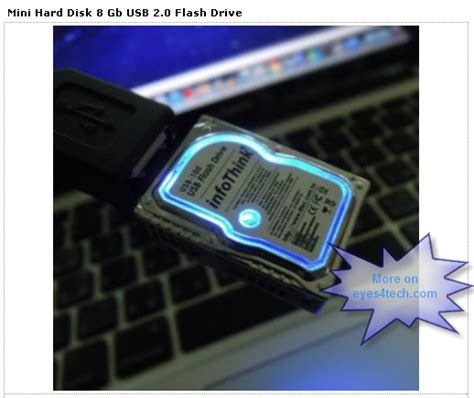 Mini Hard Disk Usb Flash Drive Custom Design