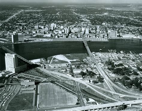 Take A Look At This Aerial View Of Downtown Jacksonvilles Skyline