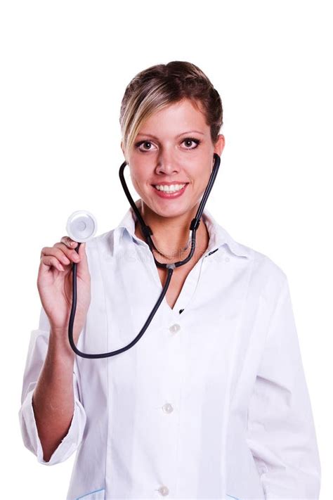 Portrait Young Smiling Female Doctor Free Stock Photos And Pictures