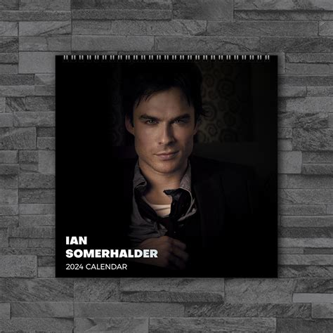 Ian Somerhalder Calendar 2024 Celebrity Calendar Ian Somerhalder 2024