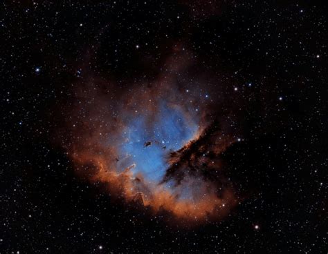 Pacman Nebula H Ii Region Type Nebula Cassiopeia Constellation