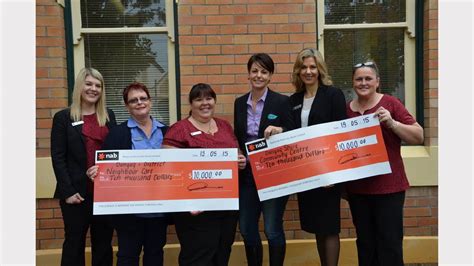 You must visit a nab branch (or your business banker if you are a business customer) to be identified and to sign an application form. NAB giving money away to Dungog organisations | Dungog ...