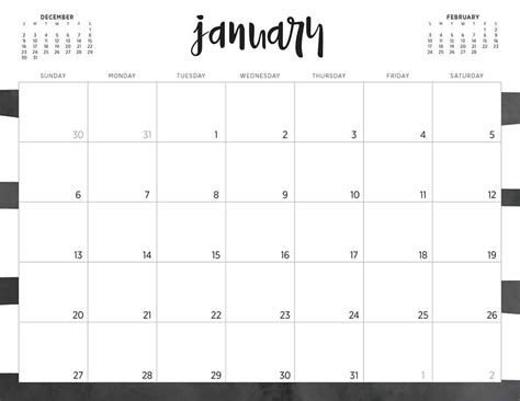 Free 2019 Printable Calendars 46 Designs To Choose From