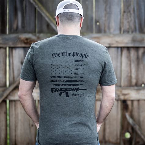 We The People Mens T Shirt United States Of Americans Republic