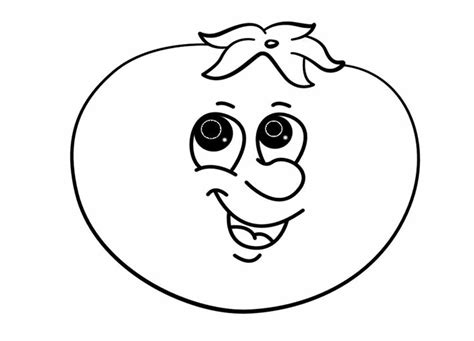Tomatoes Coloring Pages To Download And Print For Free