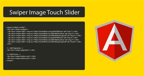 How To Create A Touch Enabled Image Slider With Swiper In Angular