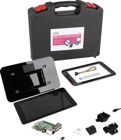 Makerfactory Tablet Pc Set Raspberry Pi® 3 B 1 Gb 4 X 1 4 Ghz Inkl Touchscreen Display Inkl
