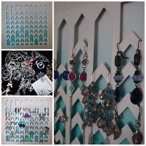 Check out our large key wall decor selection for the very best in unique or custom, handmade pieces from our wall hangings shops. Target wall art turned earring holder. Chevron design worked great for hanging pairs together ...