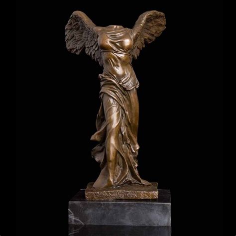 Atlie Bronze Famous Winged Victory Goddess Statues Classical Greek Mythology Bronze Sculptures
