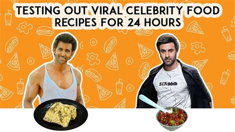 Testing Out Viral Celebrity Food Recipes For 24 Hours Cooking