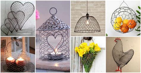 Our team's background in interior design, architecture, fine art, decor, and crafts allows us to find the best ideas as well as create unique. 13 Spectacular DIY Chicken Wire Craft Ideas