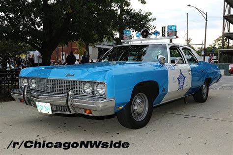 Vintage Chicago Police Car At The Support The Cpd Rally 9162020