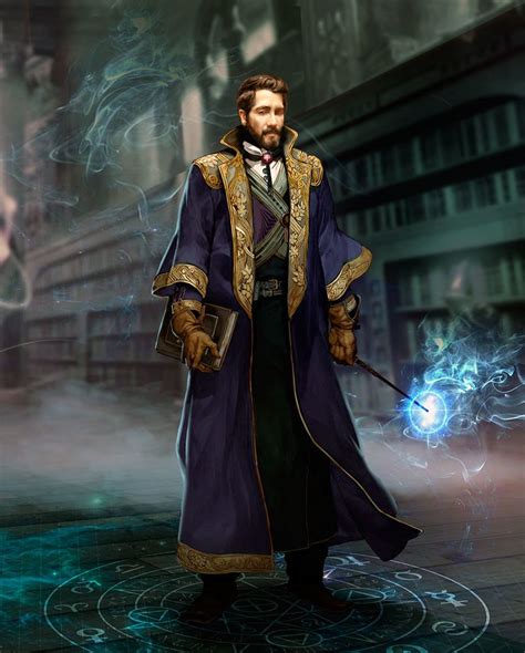 Concept Art Characters Fantasy Wizard Character Portraits