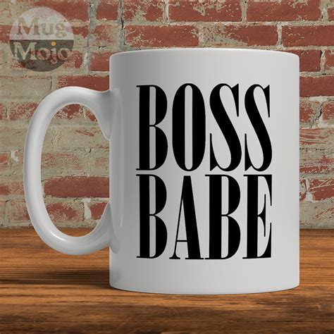 Boss Babe Coffee Mug Boss Babe Custom Ceramic Office Mug