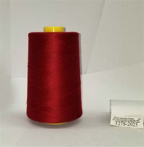 Spun Polyester Sewing Threads Approx 5000 Yards Size Tex 24 Gw 130g