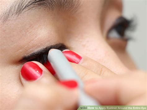 How To Apply Eyeliner Around The Entire Eye 11 Steps