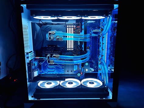 First Water Cooling Build Dynamic Xl With Soft Tubing Rwatercooling