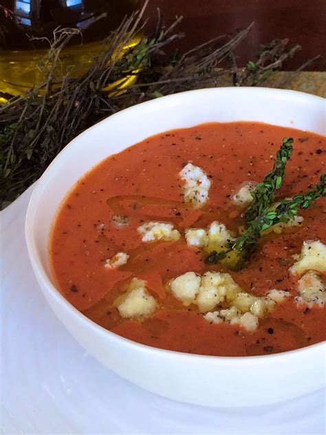 Roasted Red Pepper And Tomato Soup Recipe Pk Newby