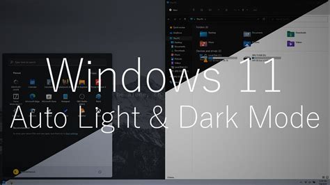 Windows 11 Minimalist Tweaks And Auto Lightdark Mode Youtube