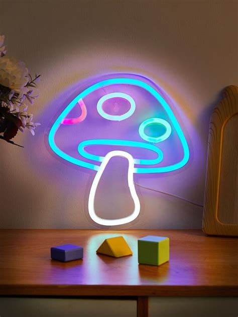 Mushroom Shaped Neon Light Artofit
