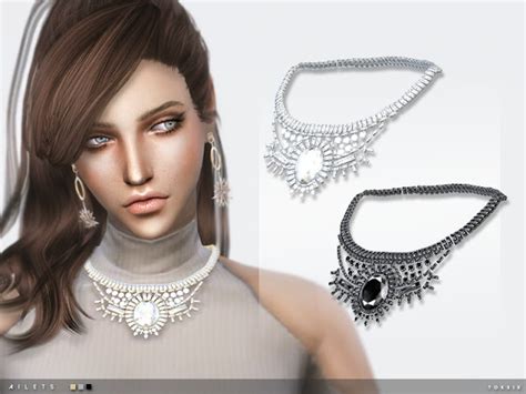 Sims 4 Ccs The Best Necklace By Toksik