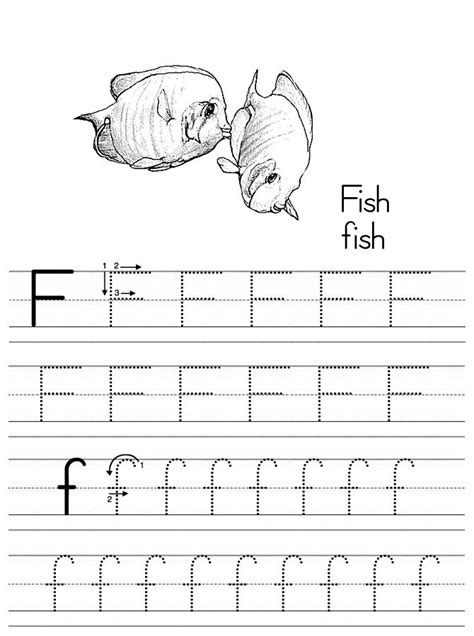 We really hope that you and your kids will like them. alphabet letter "f" fish colouring | Alphabet coloring ...