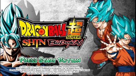 Dragon Ball Z Super Shin Budokai CSO PPSSPP Free Download - Free