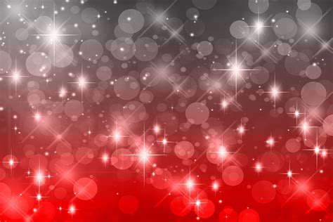 Red And Black Sparkle Bokeh Background Graphic By Rizwana Khan