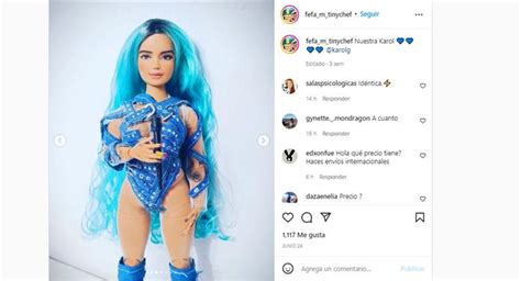 Karol G Ahora Tiene Su Propia Barbie Con Su Color De Cabello Y Estilo