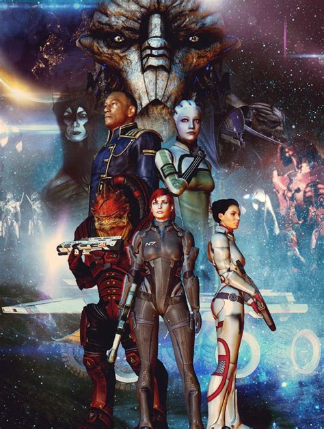 Mass Effect 1 Game Cover By Fishbone76 Mass Effect 1 Mass Effect