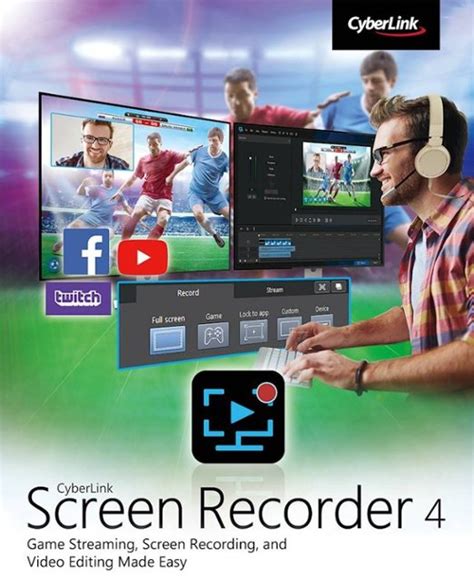 Cyberlink Screen Recorder 4 Deluxe Windows Digital Cyb9451000100