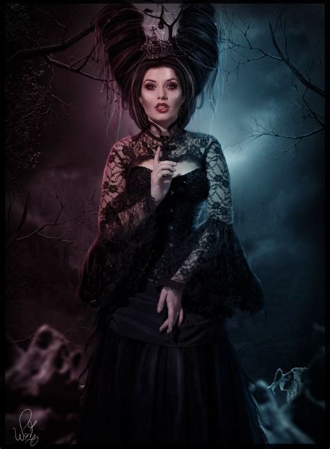 Queen Of Darkness By Lucasvalencio On Deviantart Goth Dark Beauty