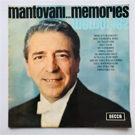 Mantovani Memories Lp Vinyl Piringan Hitam Ph
