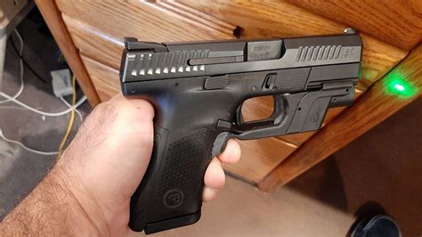 Glock 19 Ct Green Laser On Cz P10c Acme Holsters