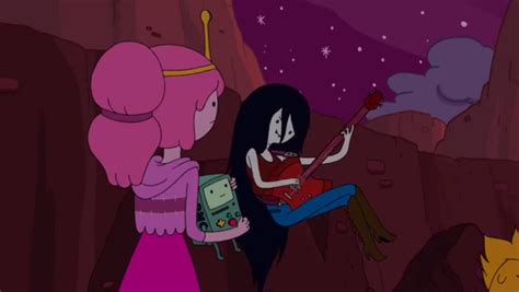 Marceline The Vampire Queen And Princess Bubblegum Adventure Time